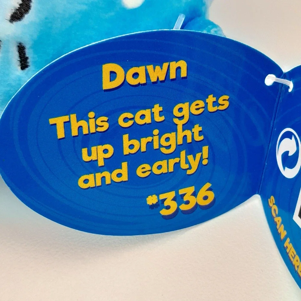 Cats vs Pickles Dawn 336 Blue Cloud Sun Bean Bag Plush Toy NWT